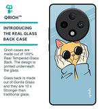 Adorable Cute Kitty Glass Case For Oppo F27 Pro Plus