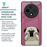 Funny Pug Face Glass Case For Oppo F27 Pro Plus