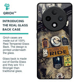 Ride Mode On Glass Case for Oppo F27 Pro Plus