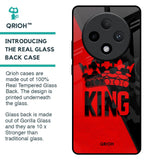 I Am A King Glass Case for Oppo F27 Pro Plus