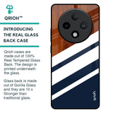 Bold Stripes Glass Case for Oppo F27 Pro Plus