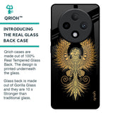 Mythical Phoenix Art Glass Case for Oppo F27 Pro Plus