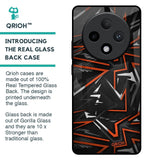 Vector Art Glass Case for Oppo F27 Pro Plus