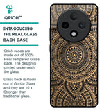 Luxury Mandala Glass Case for Oppo F27 Pro Plus