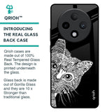 Kitten Mandala Glass Case for Oppo F27 Pro Plus