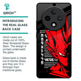 Red Vegeta Glass Case for Oppo F27 Pro Plus