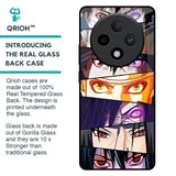 Anime Eyes Glass Case for Oppo F27 Pro Plus