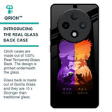 Minimalist Anime Glass Case for Oppo F27 Pro Plus