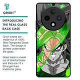 Anime Green Splash Glass Case for Oppo F27 Pro Plus