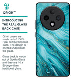 Ocean Marble Glass Case for Oppo F27 Pro Plus