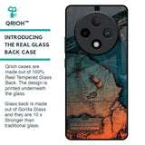 Geographical Map Glass Case for Oppo F27 Pro Plus