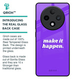 Make it Happen Glass Case for Oppo F27 Pro Plus