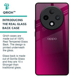 Pink Burst Glass Case for Oppo F27 Pro Plus