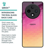 Geometric Pink Diamond Glass Case for Oppo F27 Pro Plus