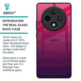 Wavy Pink Pattern Glass Case for Oppo F27 Pro Plus