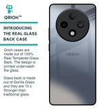 Space Grey Gradient Glass Case for Oppo F27 Pro Plus