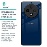 Royal Navy Glass Case for Oppo F27 Pro Plus