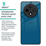 Cobalt Blue Glass Case for Oppo F27 Pro Plus