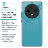 Oceanic Turquiose Glass Case for Oppo F27 Pro Plus