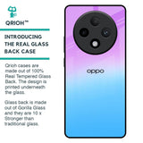 Unicorn Pattern Glass Case for Oppo F27 Pro Plus