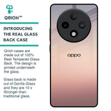 Golden Mauve Glass Case for Oppo F27 Pro Plus