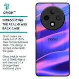 Colorful Dunes Glass Case for Oppo F27 Pro Plus