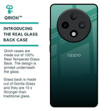 Palm Green Glass Case For Oppo F27 Pro Plus