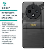 Grey Metallic Glass Case For Oppo F27 Pro Plus