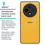 Fluorescent Yellow Glass case for Oppo F27 Pro Plus