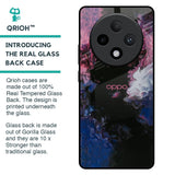 Smudge Brush Glass case for Oppo F27 Pro Plus