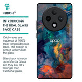 Colored Storm Glass Case for Oppo F27 Pro Plus