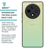 Mint Green Gradient Glass Case for Oppo F27 Pro Plus