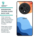 Wavy Color Pattern Glass Case for Oppo F27 Pro Plus