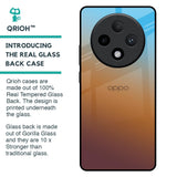 Rich Brown Glass Case for Oppo F27 Pro Plus