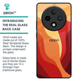 Magma Color Pattern Glass Case for Oppo F27 Pro Plus