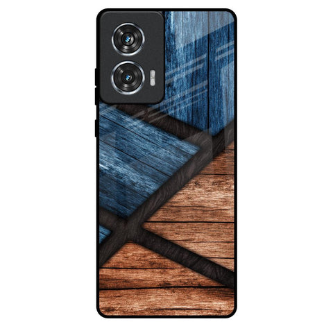 Wooden Tiles Motorola Edge 50 Fusion 5G Glass Back Cover Online