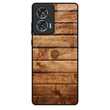 Wooden Planks Motorola Edge 50 Fusion 5G Glass Back Cover Online