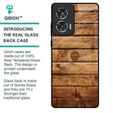 Wooden Planks Glass Case for Motorola Edge 50 Fusion 5G