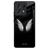 White Angel Wings Motorola Edge 50 Pro 5G Glass Back Cover Online