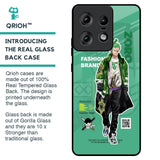 Zoro Bape Glass Case for Motorola Edge 50 Pro 5G