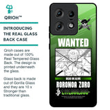 Zoro Wanted Glass Case for Motorola Edge 50 Pro 5G