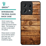 Wooden Planks Glass Case for Motorola Edge 50 Pro 5G