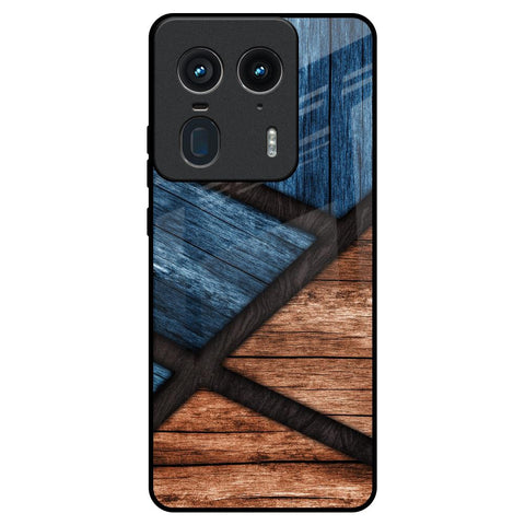 Wooden Tiles Motorola Edge 50 Ultra 5G Glass Back Cover Online