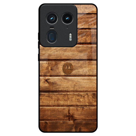 Wooden Planks Motorola Edge 50 Ultra 5G Glass Back Cover Online