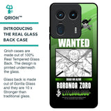 Zoro Wanted Glass Case for Motorola Edge 50 Ultra 5G