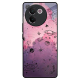 Space Doodles Vivo V30e Glass Back Cover Online