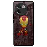 Angry Baby Super Hero Vivo V30e Glass Back Cover Online