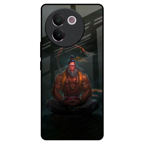 Lord Hanuman Animated Vivo V30e Glass Back Cover Online