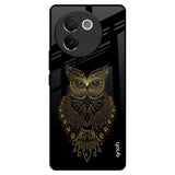 Golden Owl Vivo V30e Glass Back Cover Online