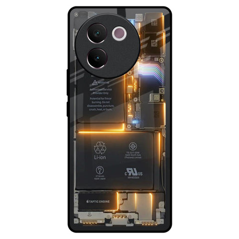 Glow Up Skeleton Vivo V30e Glass Back Cover Online